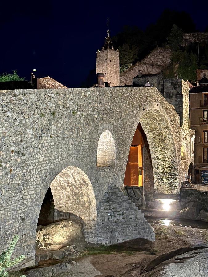 Apartamento Colgante Al Rio Con Vistas Al Puente Camprodon Exterior foto