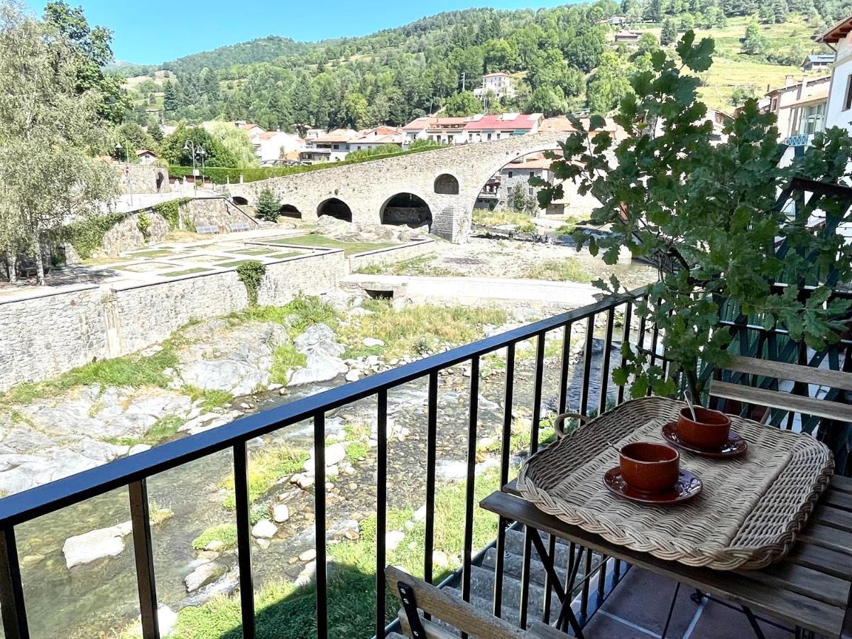 Apartamento Colgante Al Rio Con Vistas Al Puente Camprodon Exterior foto