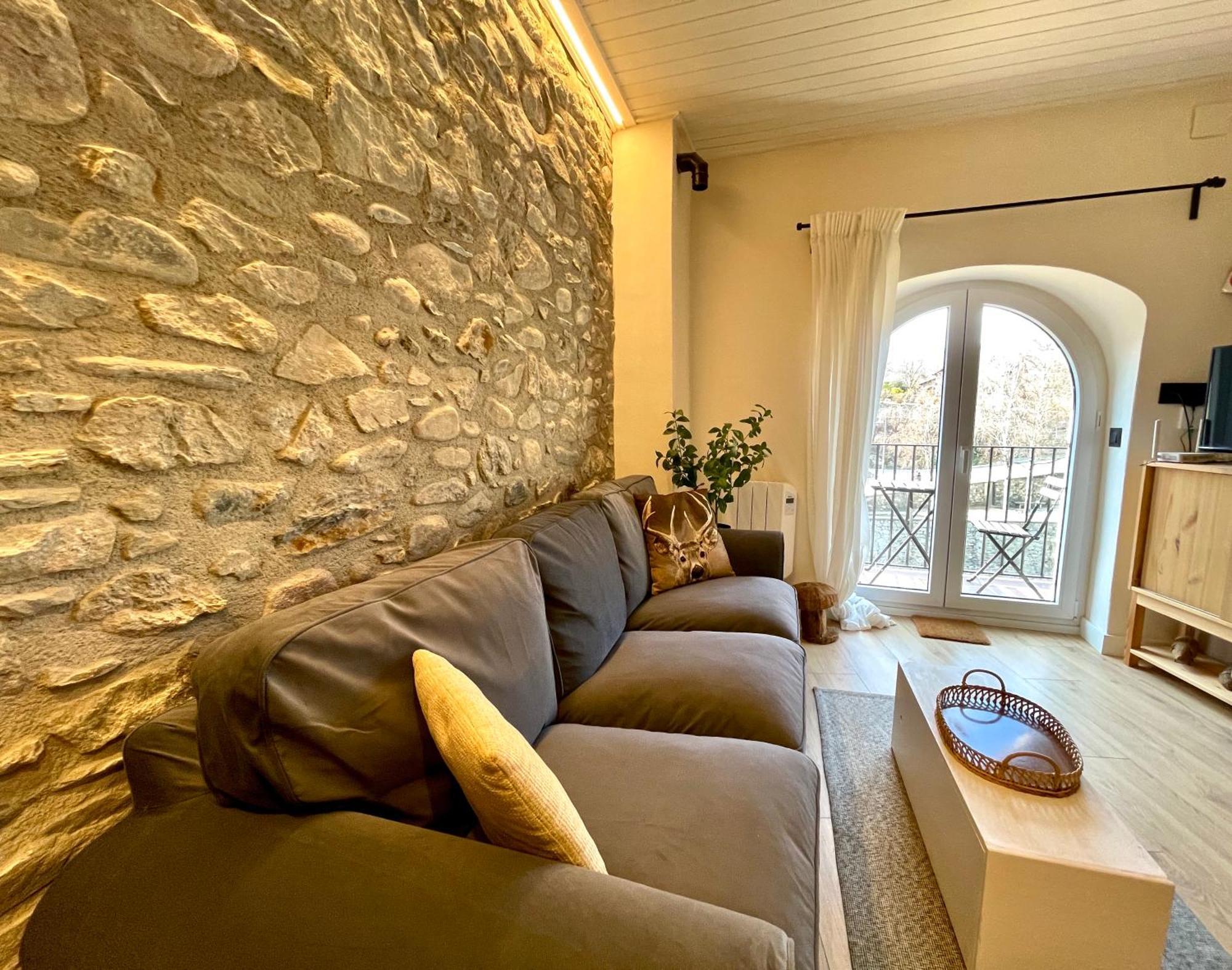 Apartamento Colgante Al Rio Con Vistas Al Puente Camprodon Exterior foto